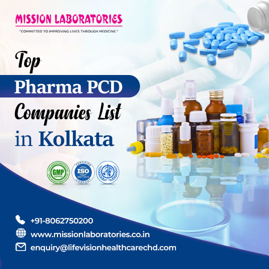 Top PCD Pharma Companies in Kolkata